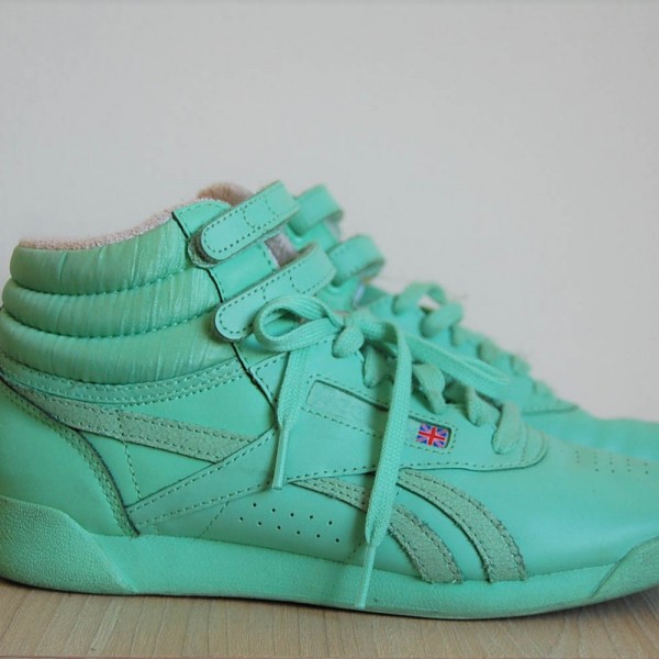 tenis reebok verde menta