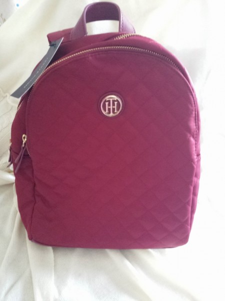 mochila tommy hilfiger rosa