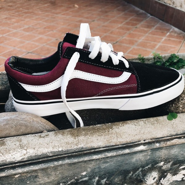 zapatillas vans bordo